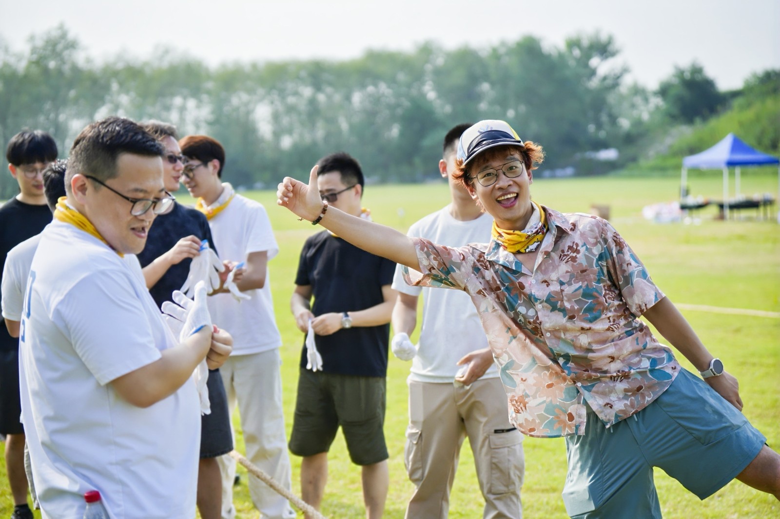 项目设计：五十公里桃花坞是陀螺主打综艺同款的运动会游园会类产｜陀螺团建活动实拍（图4）